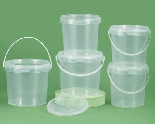 qualità  BPA Free Plastic Food Bucket With Screw On Lid ISO9001 fabbrica