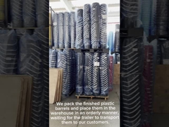 Alta resistenza chimica impilabile 1 ~ 25 litri secchio di plastica con coperchio