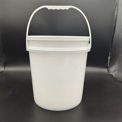 Stampa a schermo 10 litri secchio di plastica rotondo con coperchio ISO9001