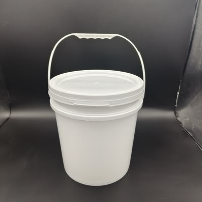 Stampa a schermo 10 litri secchio di plastica rotondo con coperchio ISO9001