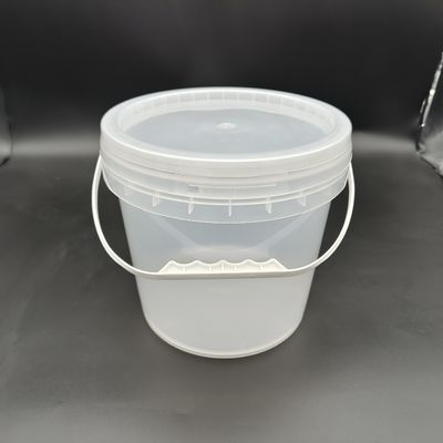 1L-25L contenitori di secchio di plastica trasparente con coperchio resistente allo stress