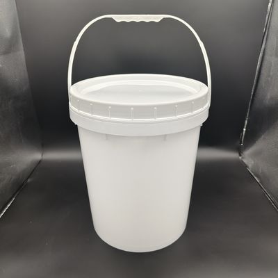Bottile di vernice in polipropilene di plastica con coperchio per l'industria chimica