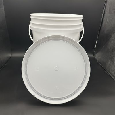 Agricoltura Materiale PP secchio di plastica da 25 litri con coperchio impilabile