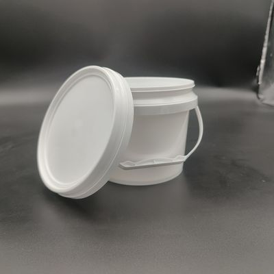 Materiale PP 1 litro secchi di plastica con coperchi resistenti agli UV anti corrosione