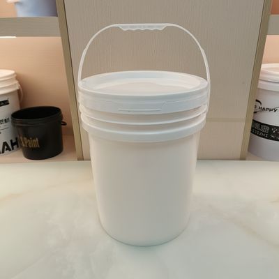 20 litri di secchio di plastica in PP, secchio da 5 galloni senza BPA, con coperchio.