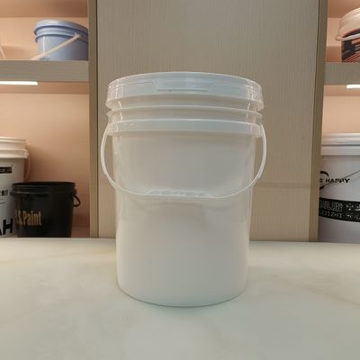 20 litri di secchio di plastica in PP, secchio da 5 galloni senza BPA, con coperchio.