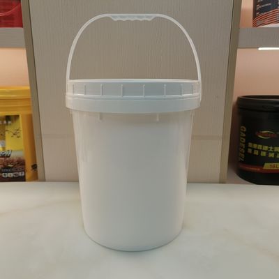 Alta accumulabilità, secchio bianco di 5 galloni con coperchio senza BPA