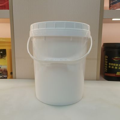 Alta accumulabilità, secchio bianco di 5 galloni con coperchio senza BPA