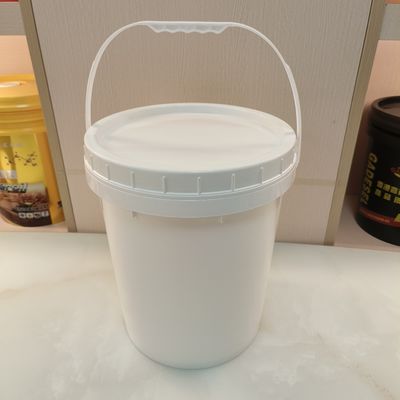 Bottile di olio di polietilene di qualità alimentare Bottili di plastica rotondi di grandi dimensioni resistenti agli UV