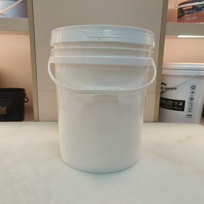 Botti di polipropilene di plastica da 5 galloni con coperchio di acidi Resistenza chimica