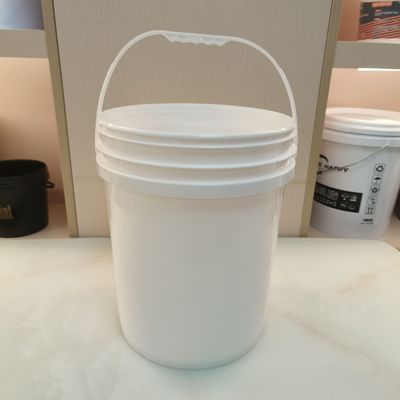Agricoltura Materiale PP secchio di plastica da 25 litri con coperchio impilabile