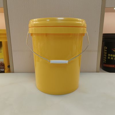 18L 4,8 Gallon 5 Gallon Vernice di plastica Bucket giallo Resistente alle alte temperature