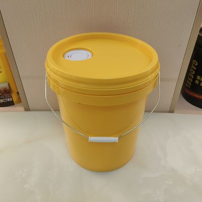 18L 4,8 Gallon 5 Gallon Vernice di plastica Bucket giallo Resistente alle alte temperature