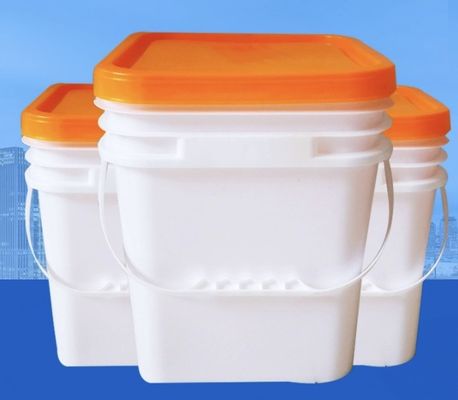 Poly Line Bucket Food Storage Buckets Square Scrittura a schermo per trasferimento termico