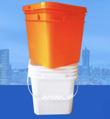 Poly Line Bucket Food Storage Buckets Square Scrittura a schermo per trasferimento termico