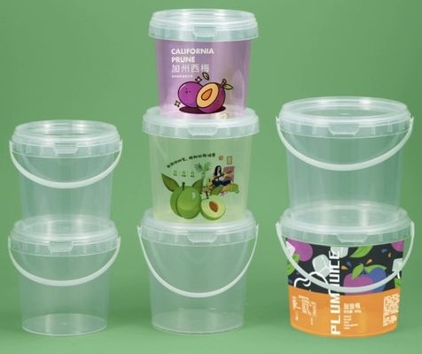 Botti di plastica in PP impilabili per la conservazione degli alimenti con coperchio e maniglia
