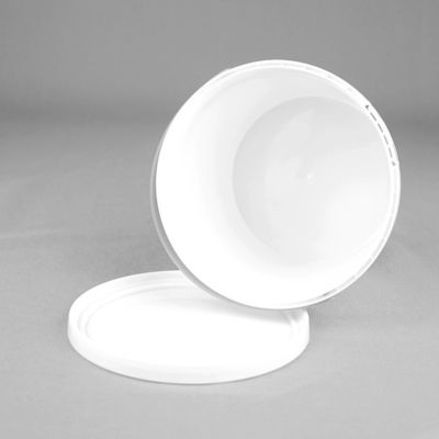 OEM ODM 1-25 litri secchi bianchi per la conservazione degli alimenti con viti sul coperchio