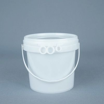 Botti di plastica bianchi impilabili con coperchio per la conservazione del cibo