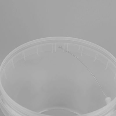 ISO9001 20l secchio di plastica trasparente con applicazione di trasferimento termico