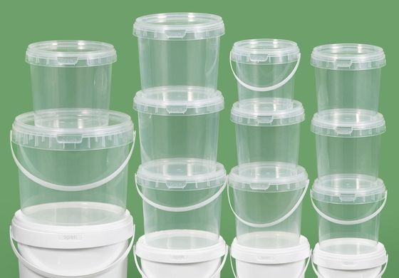 Botti di plastica trasparenti e customizabili