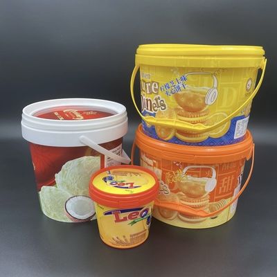 Materiale PP Bottoni bianchi di qualità alimentare Baratto a prova di perdita a prova d'aria con coperchio