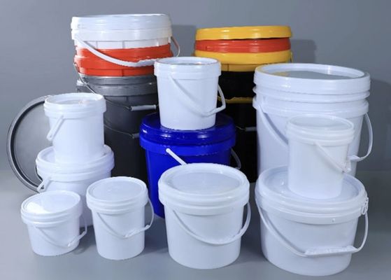 Barattolo di olio di plastica bianca impermeabile con coperchio resistente al calore