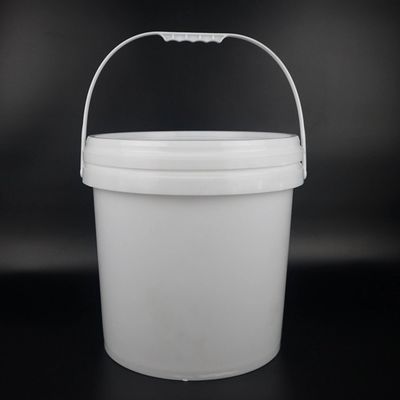 Bottile di olio di plastica riciclabile impilabile Bottile di polietilene bianco da 20 litri