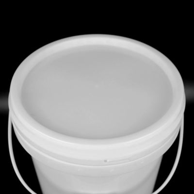 Barattolo di olio di plastica bianca impermeabile con coperchio resistente al calore