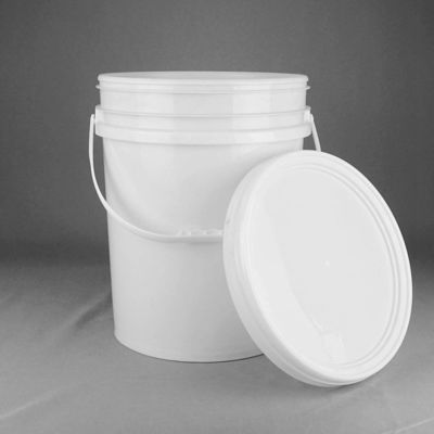 Barattoli rotondi da 10 litri con coperchio da 2,5 libbre per reagente chimico