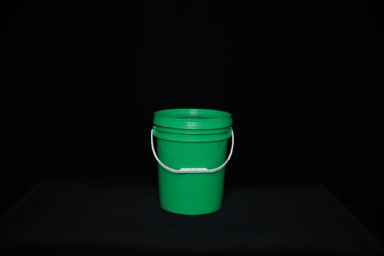Bottile di plastica rotonda con coperchio di sigillo per applicazioni di stoccaggio