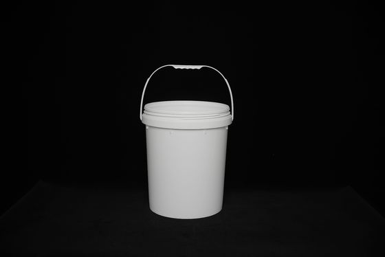 Bottile di plastica rotondo liscio con coperchio di sigillo di design leggero per una facile pulizia