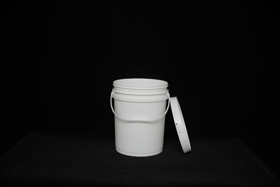 Bottile di plastica rotondo e ermetico personalizzato con coperchio