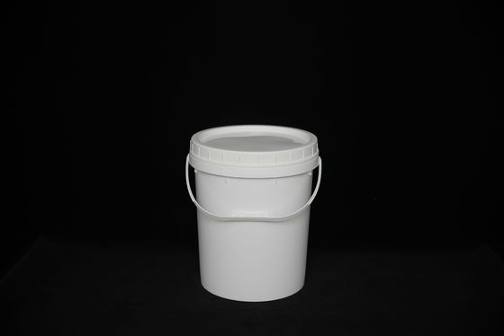 Bottine di plastica in PP bianco di grado alimentare di forma rotonda quadrata resistenti agli UV riciclabili per un deposito sicuro con impatto