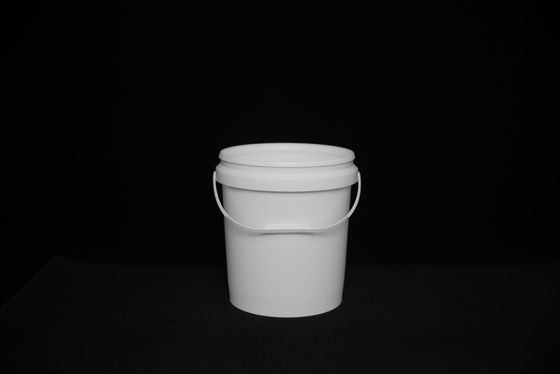 Bottine di plastica in PP bianco di grado alimentare di forma rotonda quadrata resistenti agli UV riciclabili per un deposito sicuro con impatto