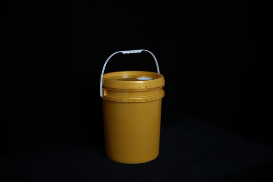 Bottine di plastica in PP bianco di grado alimentare di forma rotonda quadrata resistenti agli UV riciclabili per un deposito sicuro con impatto