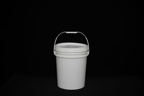 Bottile di plastica rotondo liscio con coperchio di sigillo di design leggero per una facile pulizia